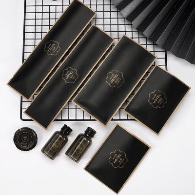 China Exquisite Hotel Disposable Amenities Wholesale Hotel Bathroom Set Disposable Amenities for sale