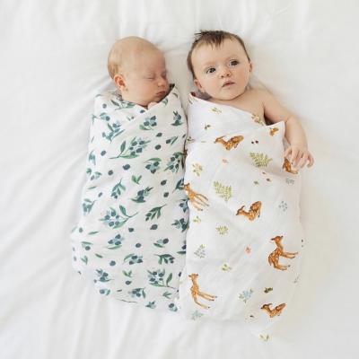 China Wearable Baby Blankets Soft Organic Cotton Baby Muslin Blanket Wrap Baby Blanket for sale