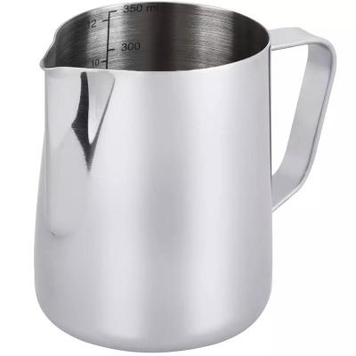 China High Demand Viable Latte Art Jug Stainless Steel Milk Cup Frothing Jug For Coffee for sale