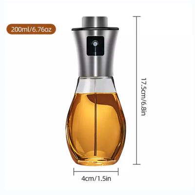 China Viable Newcomer Mini Stainless Steel Cooking Vinegar Portable Olive Oil Sprayer Bottle for sale