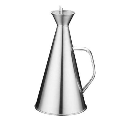 China Viable Stainless Steel Olive Oil Pot Dispenser Frying Oil Kettle for sale