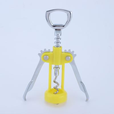 China Viable Hot Selling Bottle Opener Stainless Steel Red Wine Wing Corkscrew Beer Bottle Openers for sale