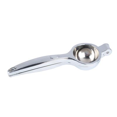 China Wholesale Viable Fruit Zinc Alloy Metal Squeezer Lime Squeezer Hand Extractor Manual Citrus Juice Lemon Squeezer for sale