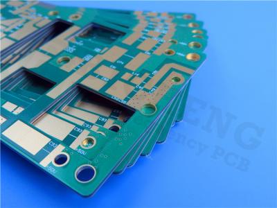 China Rogers RT/Duroid 5870 10mil 0.254mm High Frequency PCB for Commercial Aireline Broadband Antennas for sale