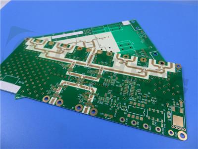 중국 Rogers RO4360 RF PCB 12mil 기지국 전력 증폭기용 침지 금이 있는 양면 고주파 PCB 판매용