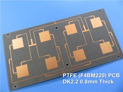 중국 F4B PCB 블로그 PTFE 기반을 둔 고주파 물질 0.17 밀리미터 0.25 밀리미터 0.5 밀리미터 0.8 밀리미터 1.0 밀리미터 판매용