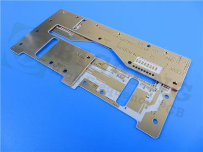 China 2 Layer Rigid Printed RF Microwave PCB RT / Duroid 6035HTC 0.6mm for sale