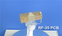 China 60 milímetros de material de PCB RF-35 com ouro de imersão para amplificadores de potência à venda