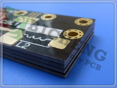 China Double-Sided F4BTMS1000 PCB 6.35mm Thick Bare Copper Circuits for sale