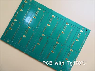 Κίνα Χρυσό FR4 υψηλό TG PCB βύθισης με την αμόλυβδη λήξη επιφάνειας HASL προς πώληση