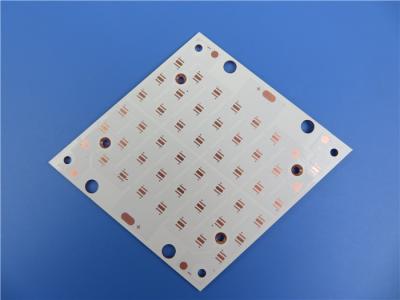 China Insulated Metal Core PCB Single Sided Copper PCB With White Solder Mask for sale