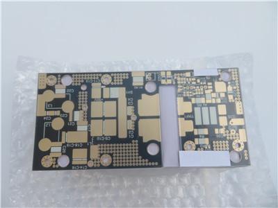 Κίνα πλαισιωμένο διπλάσιο PCB κυκλωμάτων υψηλής συχνότητας 1oz PTFE με τη βύθιση Glod προς πώληση