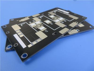 China Placa de circuito echada a un lado doble de alta velocidad de la microonda del PWB TC600 en venta