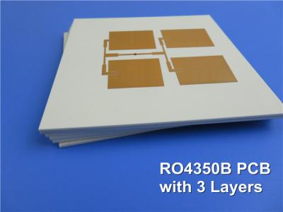 중국 무선 승압기를 위한 다 층 B Rogers 4350 3개의 층 1.88mm 침수 금 PCB 판매용