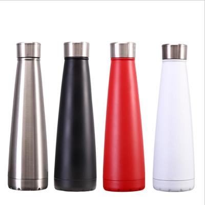 China Amazon Success 15oz 450ml Capacity PORTABLE Cola Water Bottle Double Wall Vacuum Insulated Stainless Steel Sport Thermal Water Bolttle for sale