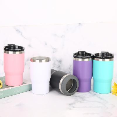 China High quality thermal mugs for household use 14 oz white stainless steel sublimation box lean wholesale cooler insulated beer can cooler for outdoor picnic etc. for sale