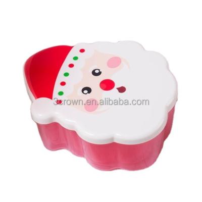 China Factory Wholesale Price Food Storage Box Microwave Heating Viable Christmas Tree Shape Food Containers St Plastic Food Storage Box for sale