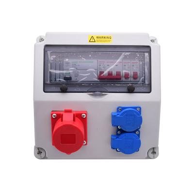 China ABS Karwoll New Industrial Waterproof Socket Box / Control Box / Power Distribution Enclosure for sale