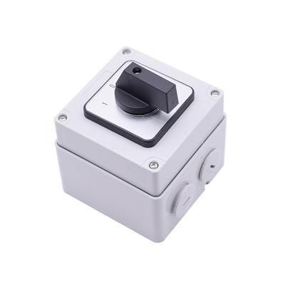 China 3 Phase Motor Switch Positive And Negative Silver Positive 56SW316C/O Reversal Turn Device Forward And Reverse Waterproof Switch for sale