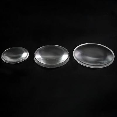 China Factory PMMA VR Lenses 200mm 42mm Optical Acrylic Diameter Plano Vr Google Cardboard Optical Marble Concave Lens for sale