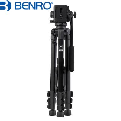 China BENRO T891 PORTABLE Professional Black Aluminum Alloy Tripod Photography Tripod For DSLR Mobile Phone for sale