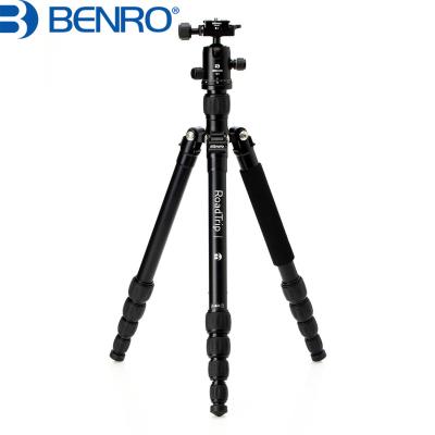 China Free Shipping Professional Aluminum Camera Tripod Travel Monopod 5 Sections Friendly Tripod Stand for sale