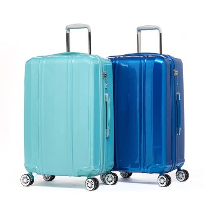 China Custom PC BENRO 2021 New Fashion Multi Color Polycarbonate Suitcase Luggage Trolley Case for sale