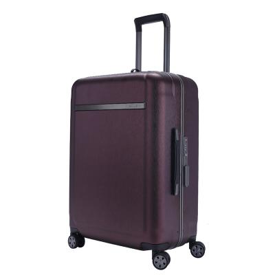 China 4 PC Wheels Spinner Aluminum Frame Hard Case Travel Luggage Bags Hand Boarding Travel Luggage For Girl for sale