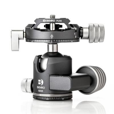 China Free Shipping Camerca Camera Accessories Dual Filtering Low Profile Design Aluminum Camera Ball Head Tripod Ball Head for sale