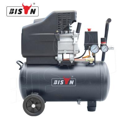 China Bison China Lubricated 120V 60Hz 2 Hp Portable Electric Direct - Driven Air Compressor 20 Liter for sale