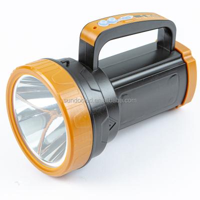 China Long Distance Lighting 100W Handheld output Portable LED Rechargeable High Power Super Bright Searchlight for sale