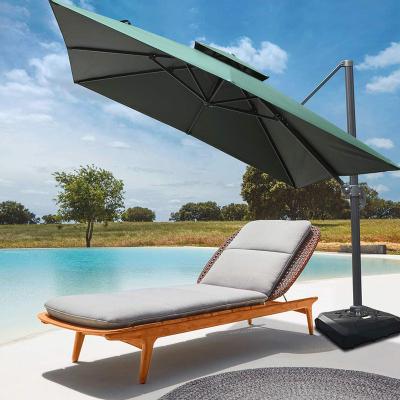 China Contemporary Cheapest Promotional High Strength Garden Patio Sun Umbrellas Garden Umbrellas Green Color Beach Umbrella for sale