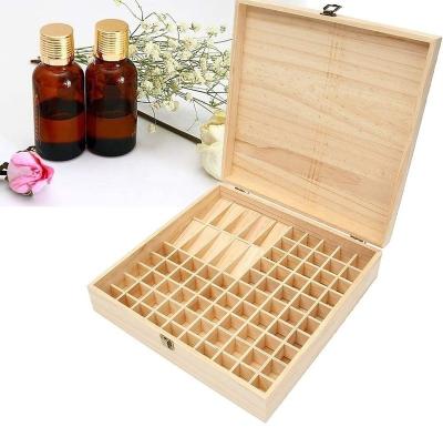 China Europe Essential Oil Wooden Box, Oil Storage For Aromatherapy, Oils Bottle, Box Case For 5ml, 10ml, Bottles, Tubes, Accessories for sale