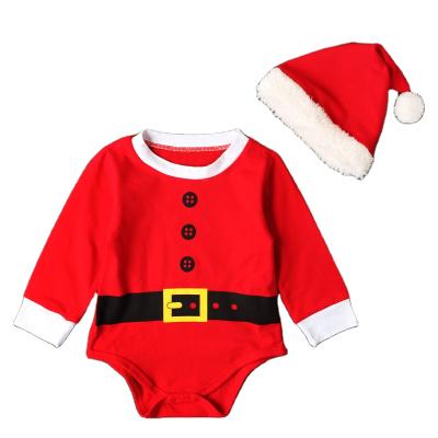 China Cute Sweet Toddlers Christmas New Year Holiday Theme Anti Shrink Sets With T-shirts, Pants, Skirts for sale