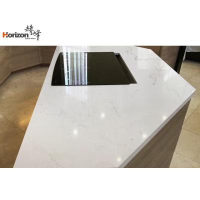 China 2023 Artificial Stone Quartz Stone 15mm Quartz Slab Durable Horizon 12cm Mirrored Stone Slabs for sale