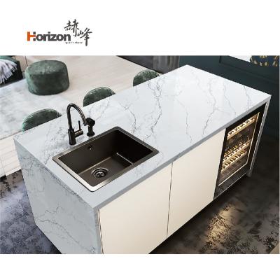 China Durable 2023 Horizon Quartz Slabs Of Quartz Slab Standard Size Countertop Quartz Crystal Slab for sale