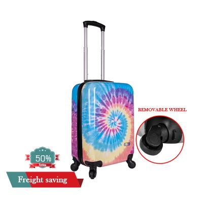 China Fashionable New Design ABS Material Hard Case Travel Suitcase Luggage Customized 18/20/24 Inch for sale