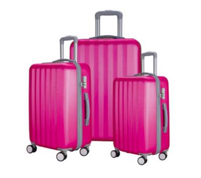 China Fashionable FACTORY PRICE ABS LUGGAGE TROLLEY ABS LUGGAGE SET for sale