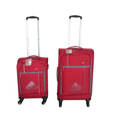 China Fashionable 360 ​​LIGHT WEIGHT SPINNER WHEEL TROLLEY HIGH QUALITY NYLON MATERIAL CASE for sale