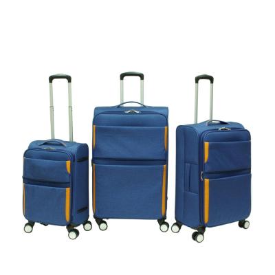 China 2020 Fashionable NEW ARRIVAL TWOTON POLYESTER 8WHEELS SPINNER TRAVEL CASE for sale