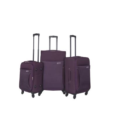 China Fashionable 600D WITH WHEELS FRONT SPINNER NYLON 4 CHEAP TROLLEY BAG for sale