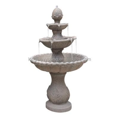 China Traditional Row Pot Form Front Yard Water Fountains Outdoor Garden Decoration for sale