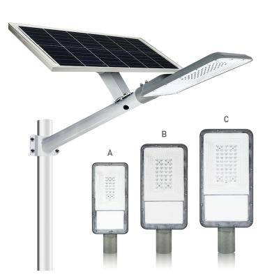 China Easy Installation KCD Porcelain Solar Power Led Street Light With Inbuilt Batteries for sale