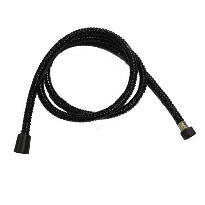 China Customized Good Quality Black PVC Bath Flexible Shower Hose for sale