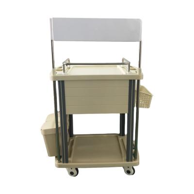 China High Quality Cheap Mobile Anethesia Trolley Hospital Medical Emergency Crash Trolley Trolley Anethesia Trolley New for sale