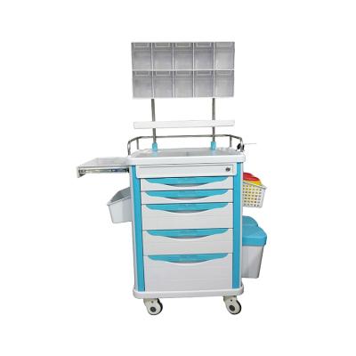 China Online Emergency Anesthesia Cart Hot Sale Anesthesia Trolley Anesthesia Trolley Medical Store Trolley for sale