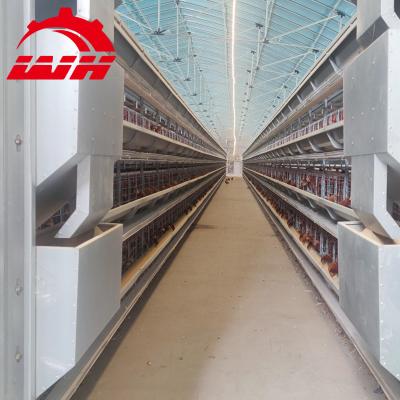 China Automatic Type Farms H Layers Cage System For Thailand Poultry Feed for sale