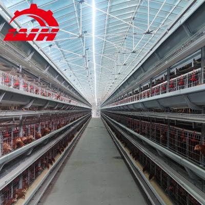 China Farms China Poultry Equipment Modern Automatic Egg Layer Chicken Cage System for sale