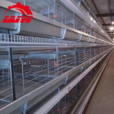 China Farms Price Best Galvanized Cage H Type Cages For Layers Chicken for sale