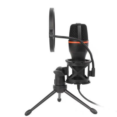 China Other Mini RGB USB Condenser Microphone Studio Recording Gamer Microphone Kit On Big Sale for sale